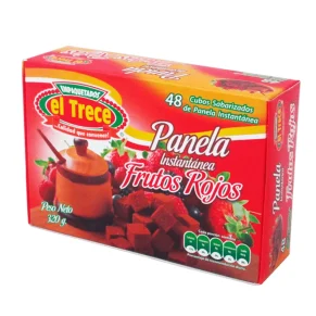 Panela Eltrece Cubos Frut Roj X 48 320 g