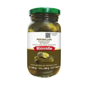 Pepinillo Riovalle Agridulce X 250