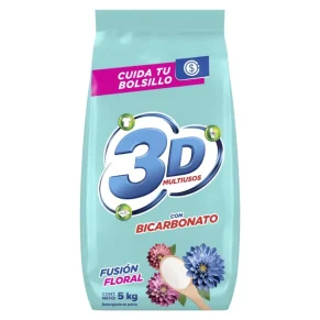 Detergente 3 D Multiusos Fusion Flo 5 kg