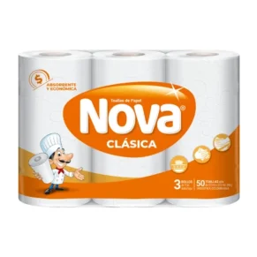 Toallas de cocina Nova Clasica X 3 R X 60 H C/u 240 g