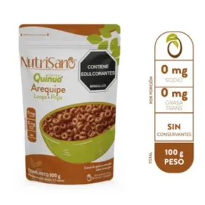 Cereal Nutrisano Quinua Loops Areq 100 g