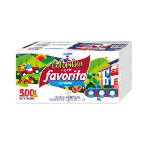Servilletas Favorita Cortadas X 300 115 g