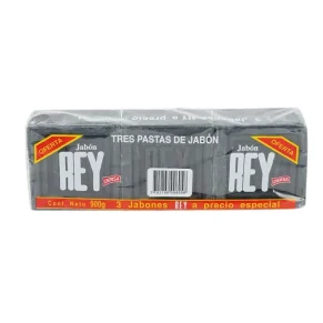 Jabón Rey en Barra 3 und 900 g