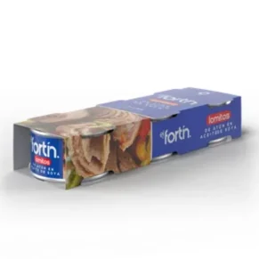 Atún el Fortin Lomitos Aceite X 3 X 80