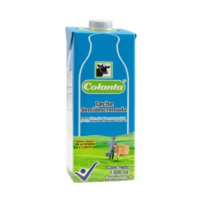 Leche Colanta Semides UHT 1 l
