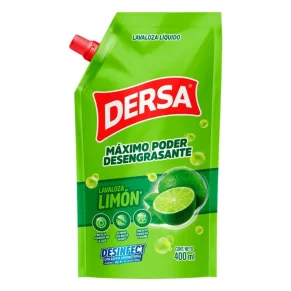 Lavaloza Dersa Líquido Limón X 400