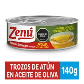 Atun Zenu Trozos Aceite Girasol X 140 G