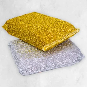 Esponja Oro Plata+rulo Lava