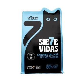 CUIDO 7 VIDAS SABORES DEL MAR X 500 GR