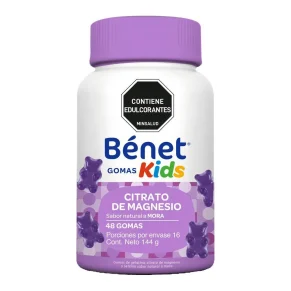 GOMAS BENET KIDS MAGNESIO X 144 GR