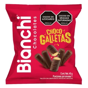 BIANCHI SNAKS CHOCO GALLETA X 40 GR