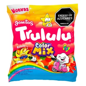 GOMITAS TRULULU COLOR MIX X 100 G