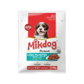 POUCHE MIKDOG CACHORRO CARNE X100G